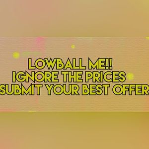 IGNORE ALL PRICES AND SEND IN WHAT YOU CAN BEFORE IT SELLS💞💞